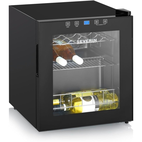 SEVERIN WKS 8907 CANTINETTA VINI LIBERA INSTALLAZIONE 15 BOTTIGLIE DA 0,75L CLASSE F COLORE NERO