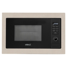 Elleci FGSP28151WS Forno a Microonde da Incasso, 28Lt, Avena