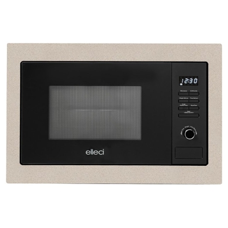 Elleci FGSP28151WS Forno a Microonde da Incasso, 28Lt, Avena
