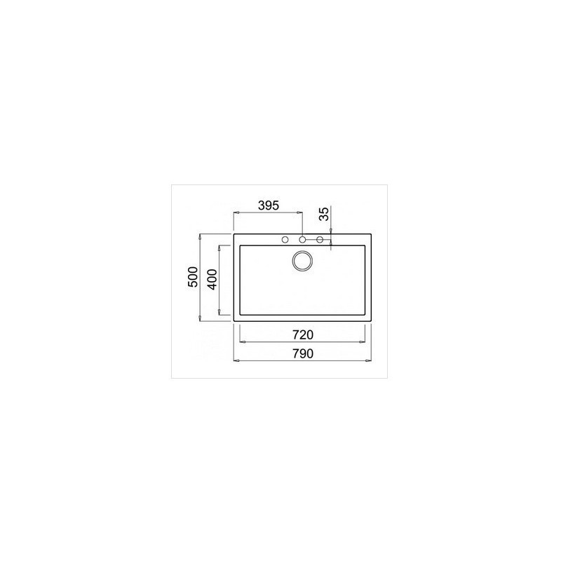 Elleci QUADRA 130 LKQ13086 Lavello Monovasca...