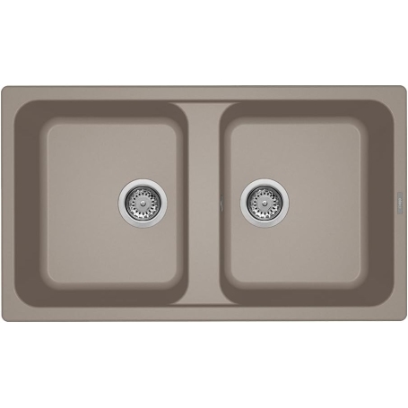 ELLECI LG245043 LAVELLO 2 VASCHE 86x50 IN GRANITEK TORTORA