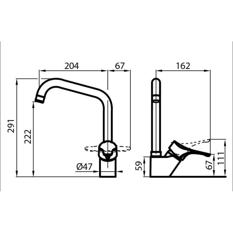 FOSTER 8442500 MISCELATORE MONOCOMANDO CON...