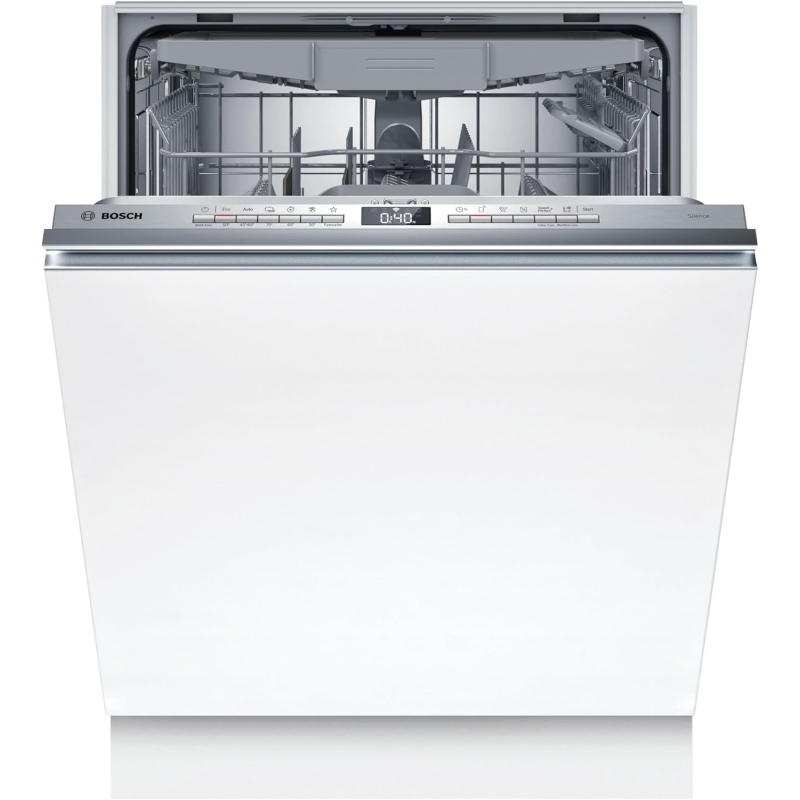 Bosch SMV4HVX14E Lavastoviglie da Incasso a Scomparsa totale, 14 Coperti, WIfi, Classe C