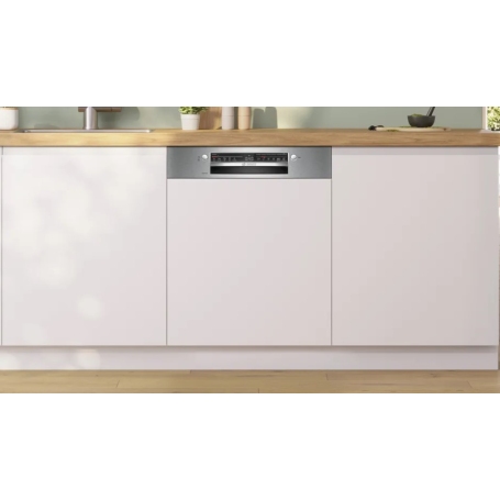 Bosch SMI2HTS06E Lavastoviglie da Incasso con Frontalino Inox, 13 Coperti, Wifi, Classe C