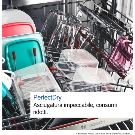 BOSCH SMS8TCI04E LAVASTOVIGLIE LIBERA INSTALLAZIONE 14 COPERTI ZEOLITE WIFI CLASSE A INOX