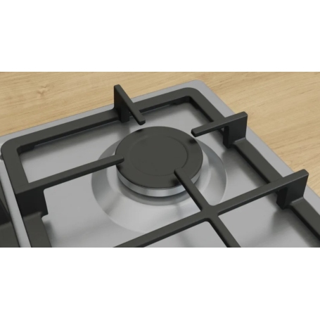 BOSCH PGP6B5K90 PIANO COTTURA DA INCASSO 60CM 4 FUOCHI A GAS INOX