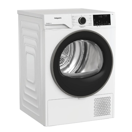 Hotpoint Ariston HPT 84D BS IT Asciugatrice 8Kg, Pompa di calore, Vapore, PetHaircare, Wifi, Classe C – HPT84DBSIT