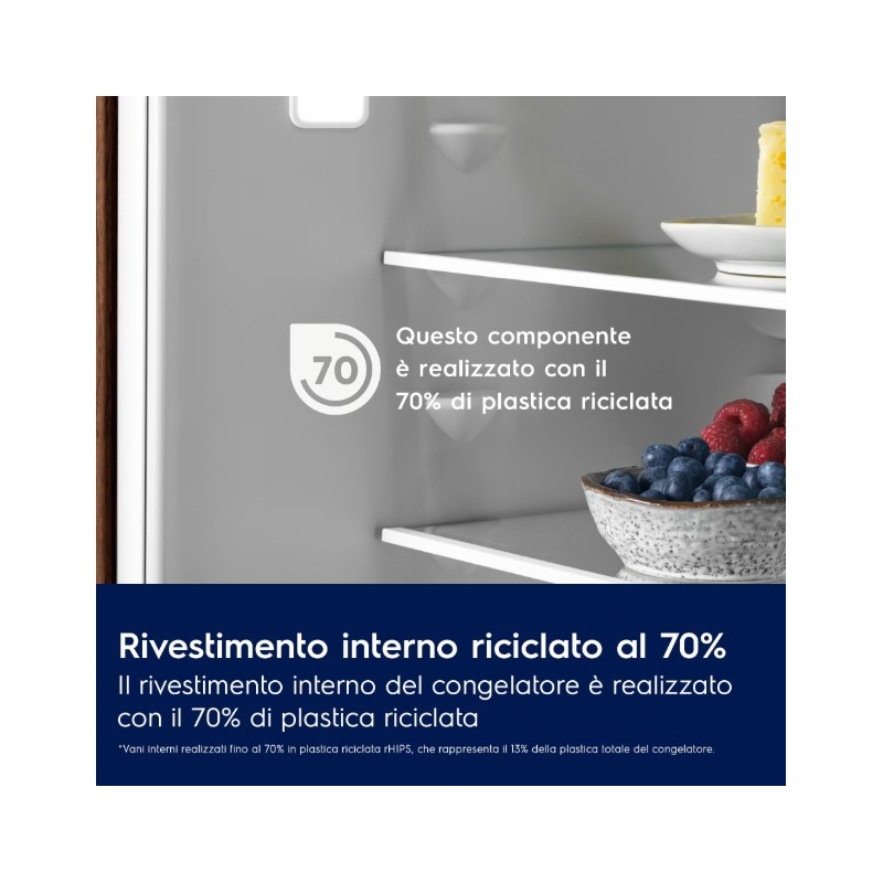 ELECTROLUX ENT6MD18S3 FRIGORIFERO COMBINATO DA...