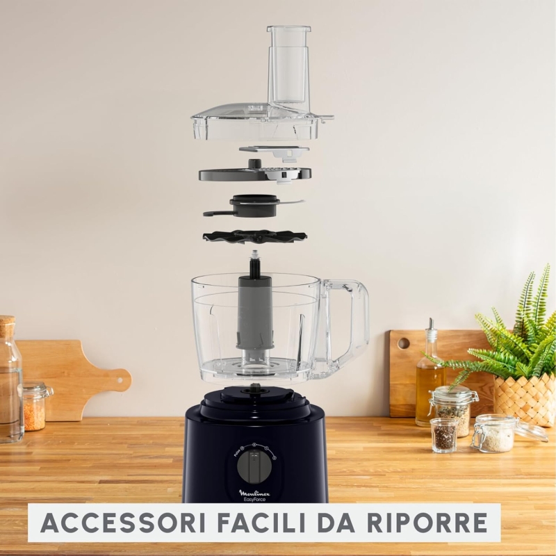 MOULINEX FP242810 ROBOT DA CUCINA MULTIFUNZIONE