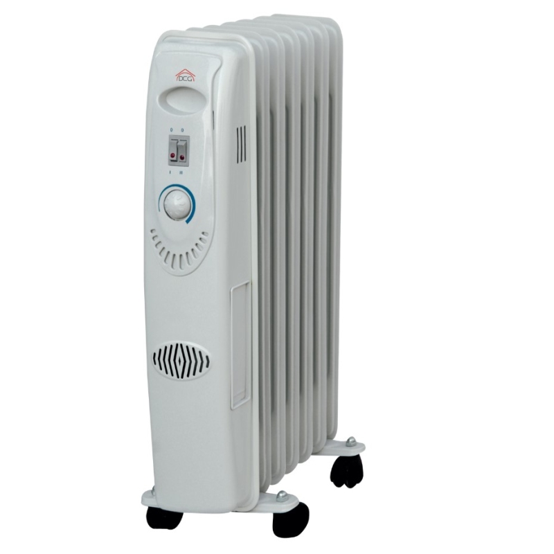 DCG RA2807 RADIATORE A OLIO 7 ELEMENTI 1500W
