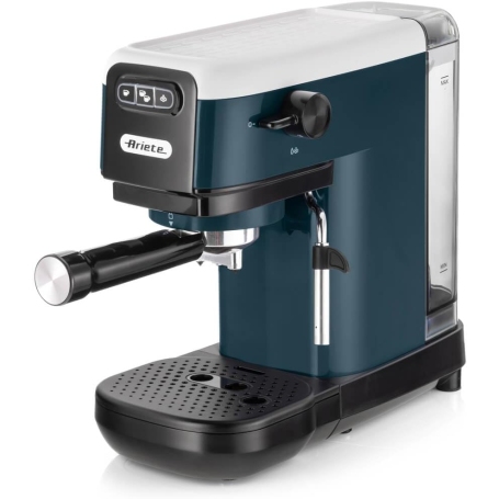 ARIETE 1399 Macchina da caffè a Cialde o Caffè macinato, Serbatoio 1,1Lt - Bianco