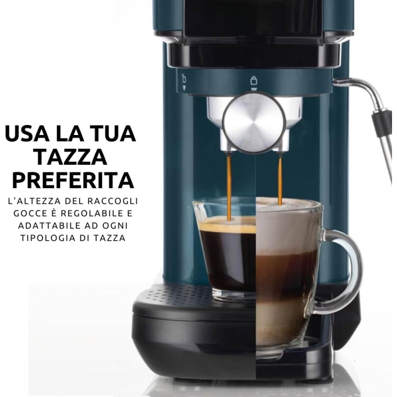 ARIETE 1399 Macchina da caffè a Cialde o Caffè...