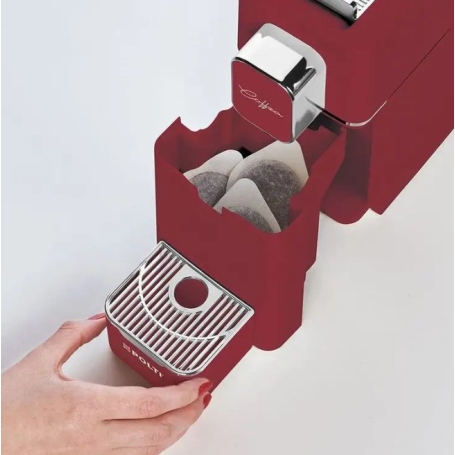 POLTI COFFEA PCEU0136 MACCHINA DA CAFFE' + 54 CIALDE SERBATOIO 0,85LT COLORE ROSSA