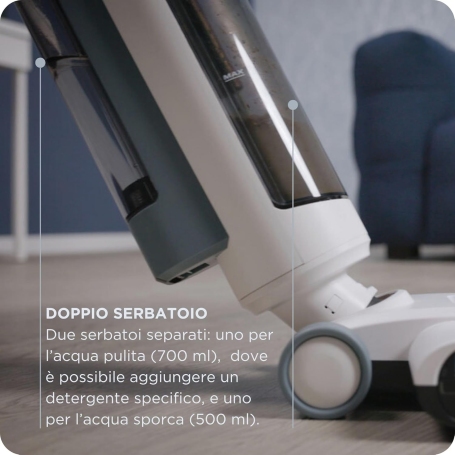 ARIETE 2483 Lavapavimenti Aspira e Lava solidi e liquidi