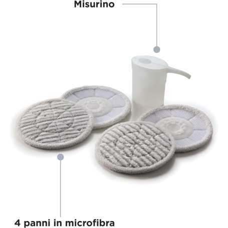 Ariete Dual Steam Scrub Scopa a Vapore 1200w, 400 ml - 4178