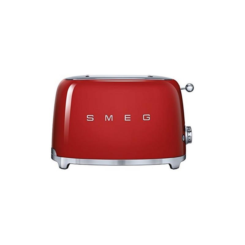 SMEG TSF01RDEU TOSTAPANE ELETTRICO ANNI '50 2 FETTE COLORE ROSSO