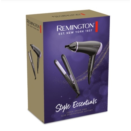 REMINGTON D3016GP ASCIUGACAPELLI 2000W + PIASTRA CAPELLI GIFT SET