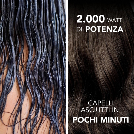 GA.MA IQ1 PERFETTO ASCIUGACAPELLI LEGGERISSIMO 2000 W - PH6065BK