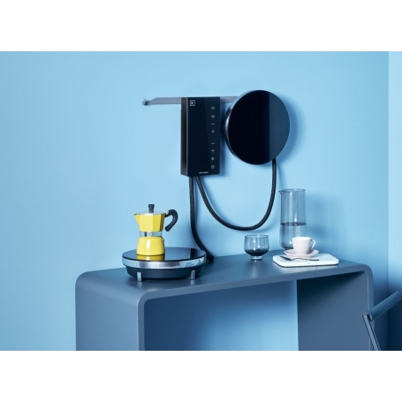 Fabita ORDINE Piano a induzione dotato di 2 piastre indipendenti - BLACK/CROMO