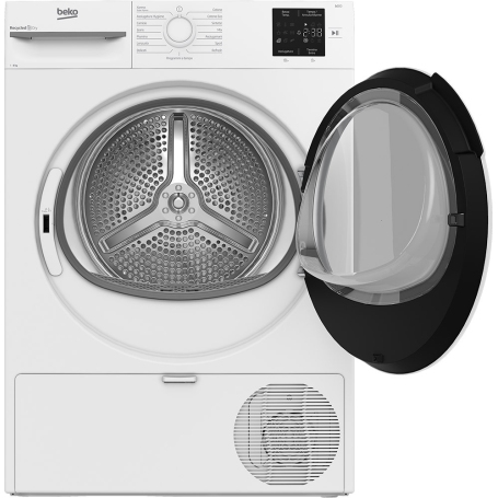 Beko BMTR38W Asciugatrice 8Kg, Pompa di calore Classe D