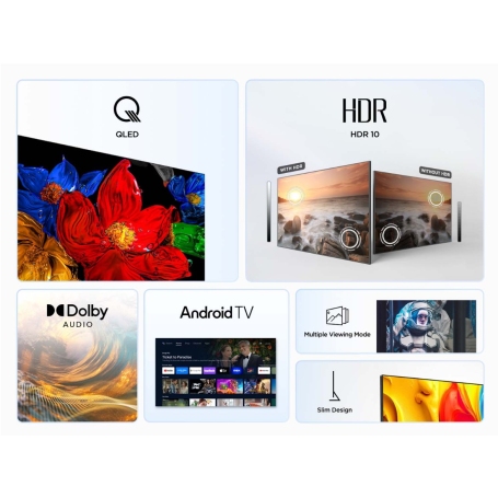 Tcl 32S49K Tv Qled 32'' Smart tv HD Ready