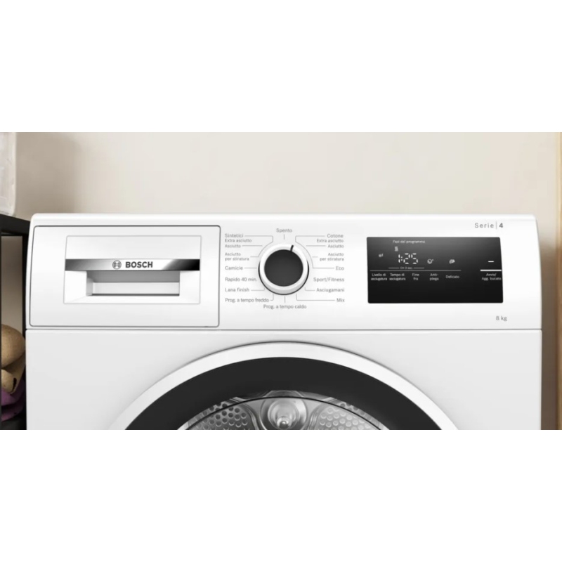 Bosch WTH85218II Asciugatrice a pompa di calore...