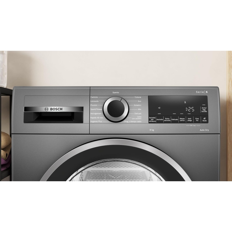 Bosch WQG243DRII Asciugatrice a pompa di calore...
