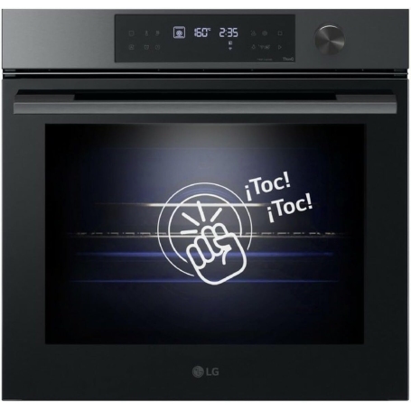 LG WSED7613B Forno da incasso elettrico, InstaView, 76Lt, Wifi, Funzione pizza, Classe A+, Colore Nero