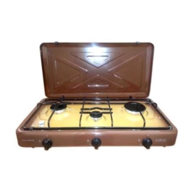 LAREL L300SM FORNELLO DA CAMPEGGIO 3 FUOCHI A GAS MARRONE