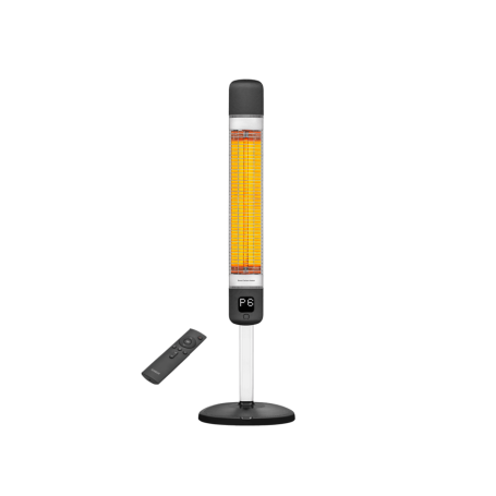 LAREL LPAR13N Stufa a Carbonio professionale - Nera