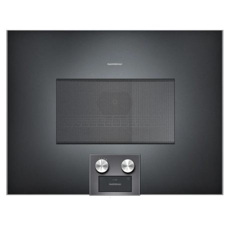 GAGGENAU BM454100 FORNO MICROONDE DA INCASSO COMBINATO 36L  - ANTRACITE