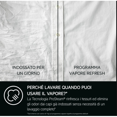 Aeg XLR7FH11YV Lavatrice 11Kg, 1400 Giri, Ecodosatore, Wifi, Vapore, Classe A