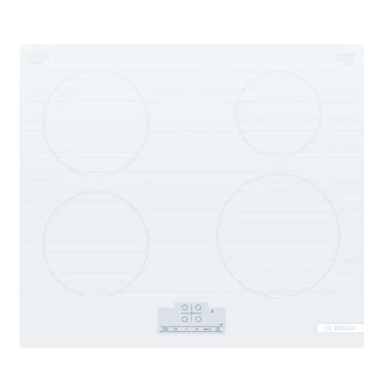 BOSCH PUE612BB1E PIANO COTTURA A INDUZIONE 60CM SENZA PROFILI 4 ZONE COTTURA COLORE BIANCO