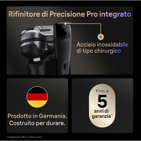 BRAUN 9600S Rasoio SHAVER Serie 9