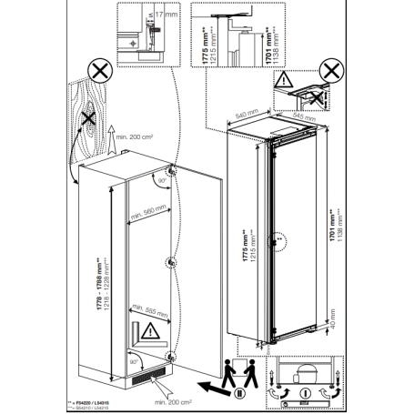 BEKO BLSA210M3SN FRIGORIFERO MONOPORTA DA INCASSO 198LT STATICO CLASSE F