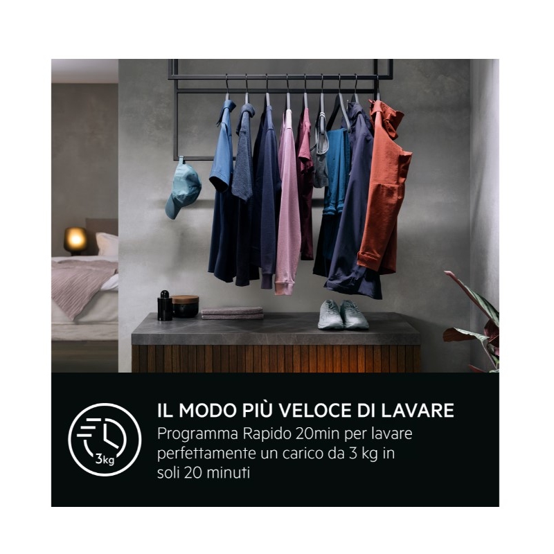 Aeg L6SE47A Lavatrice slim 7Kg, 1400 giri,...