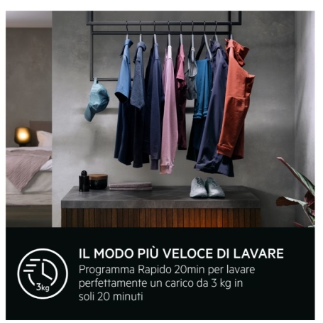 Aeg L6SE47A Lavatrice slim 7Kg, 1400 giri, Motore inverter ,Classe A