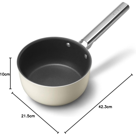 Smeg CKFS2011CRM Casseruola anni '50, Crema