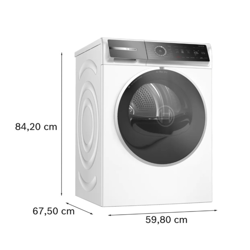 Bosch WRB247C0IT Asciugatrice a pompa di calore...