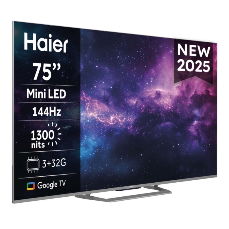 Haier H75M90EUX Tv Mini Led 75'' UHD 4K Smart tv