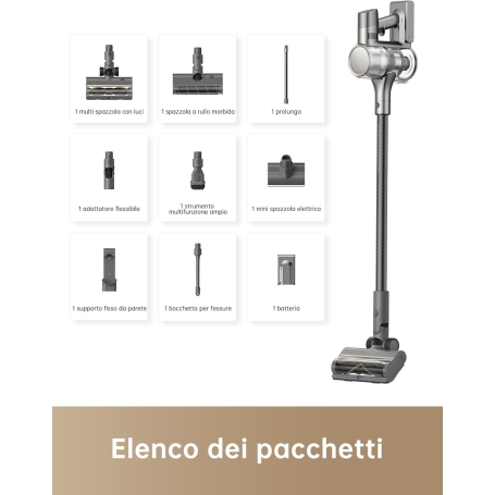 DREAME R20 SCOPA ELETTRICA RICARICABILE CON ASPIRABRICIOLE