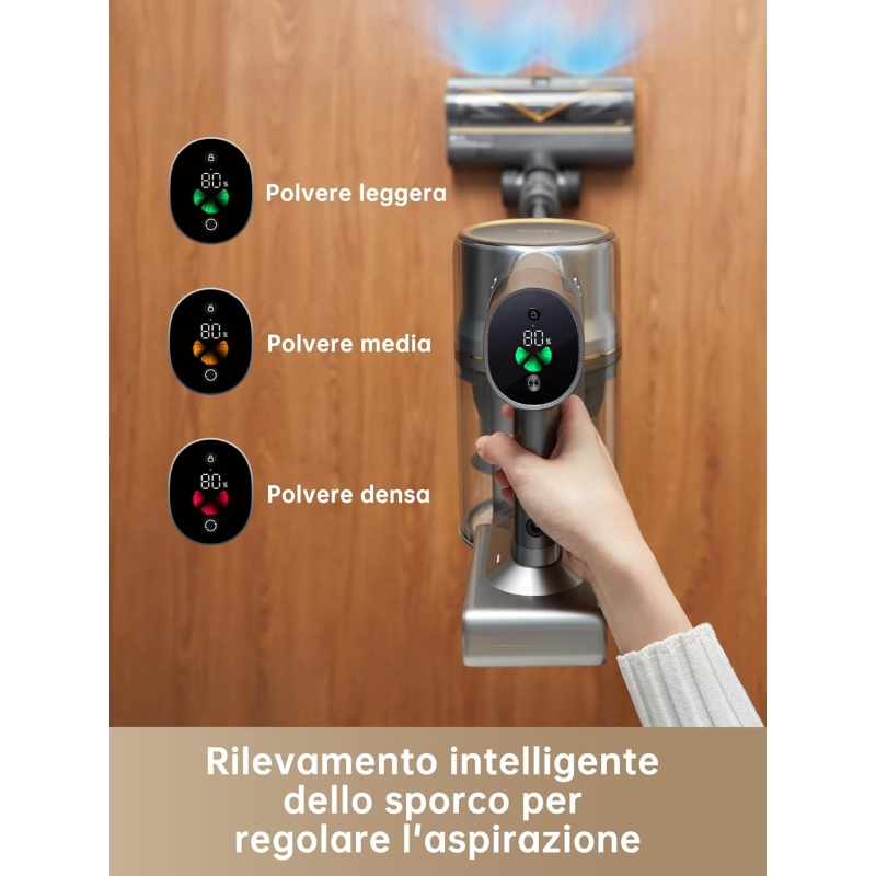 DREAME R20 SCOPA ELETTRICA RICARICABILE CON...