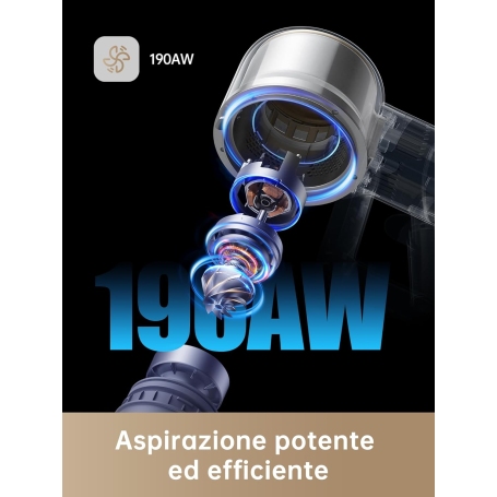 DREAME R20 SCOPA ELETTRICA RICARICABILE CON ASPIRABRICIOLE