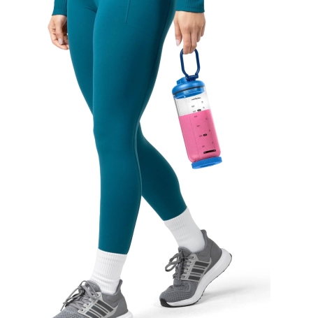 Nutribullet Flex NBP013BL Frullatore Portatile con Coperchio, Capacità 590ml