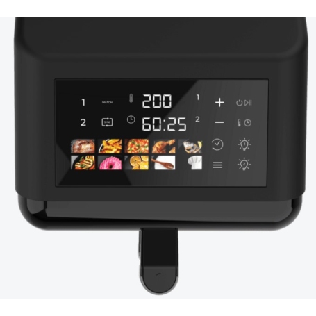 CECOTEC Cecofry DuoLevel 12000 Window Friggitrice ad aria da 12Lt con 2 cestelli - DUOLEVEL12000WINDOW