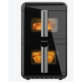 CECOTEC Cecofry DuoLevel 12000 Window Friggitrice ad aria da 12Lt con finestre - DUOLEVEL12000WINDOW
