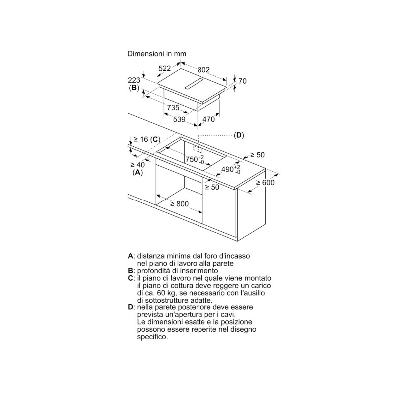 SIEMENS EH811BE15E IQ300 PIANO COTTURA AD...