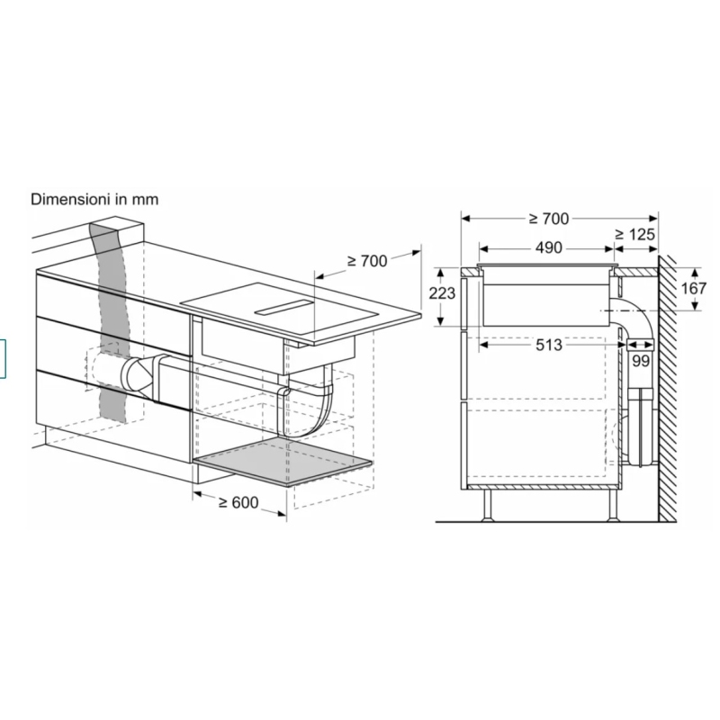 SIEMENS EX875LX57E IQ700 PIANO COTTURA A...