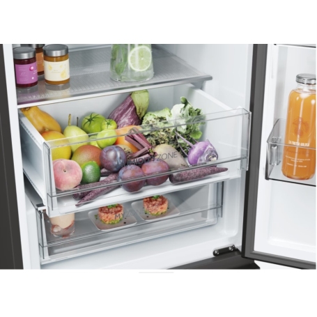 HAIER HTW5618DNPT FRIGORIFERO 3 PORTE NO FROST 414LT WIFI CLASSE D COLORE NERO