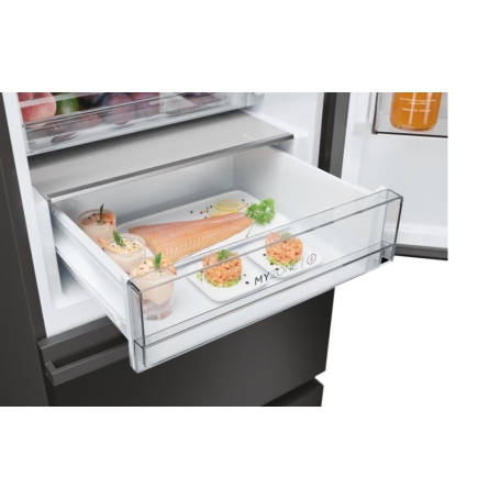 HAIER HTW5618DNPT FRIGORIFERO 3 PORTE NO FROST 414LT WIFI CLASSE D COLORE NERO